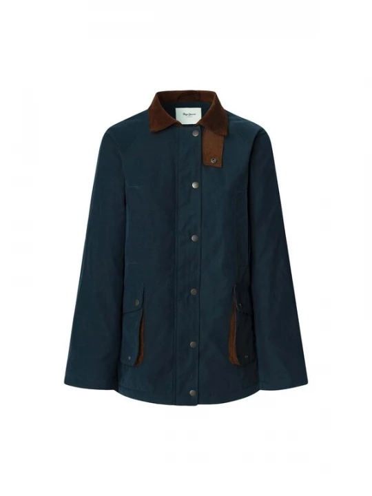 Foto van product Pepe Jeans Tussenjas 'TESS' donkerblauw / grijs