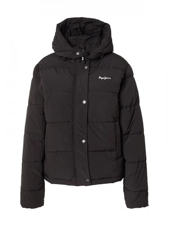Foto van product Pepe Jeans Tussenjas zwart / wit