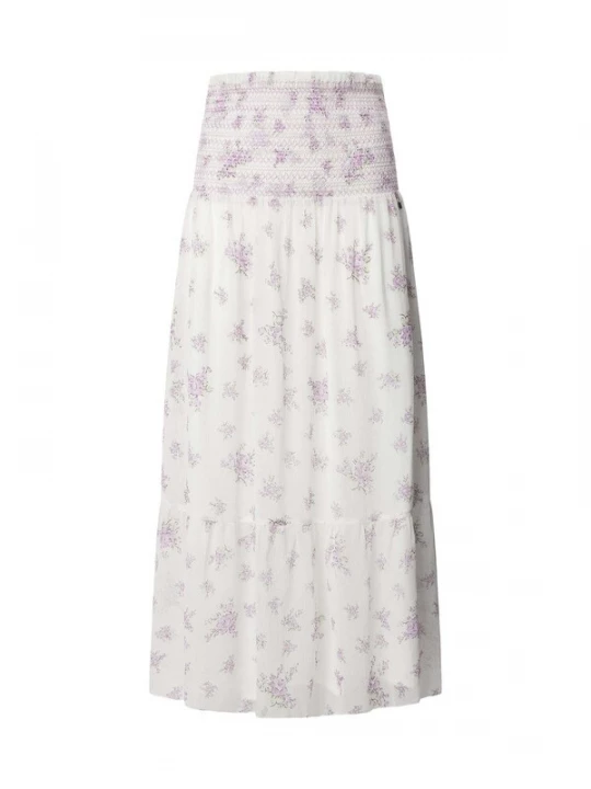 Foto van product Pepe Jeans Zomerjurk 'Lizz' groen / lavendel / wit