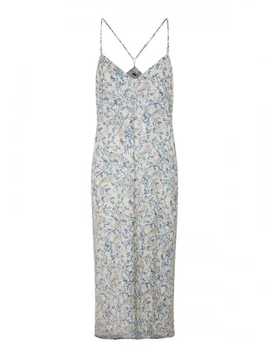 Foto van product Pepe Jeans Zomerjurk 'Molly' ecru / saffier / olijfgroen / koraal