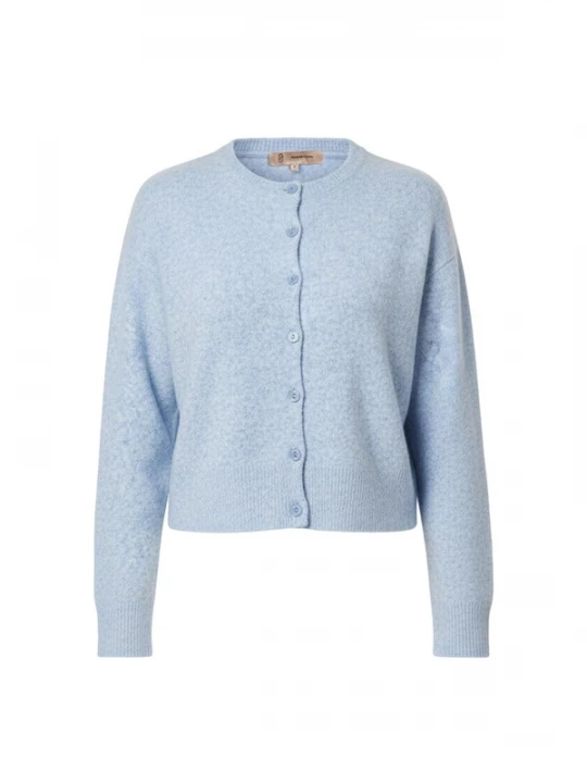 Foto van product Peppercorn Gebreid vest 'Kate' blauw