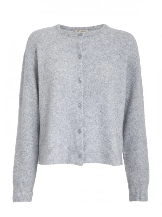 Foto van product Peppercorn Gebreid vest 'Kate' lichtgrijs