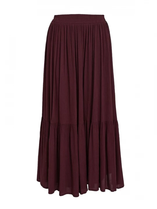 Foto van product Peppercorn Rok 'Hally' bordeaux