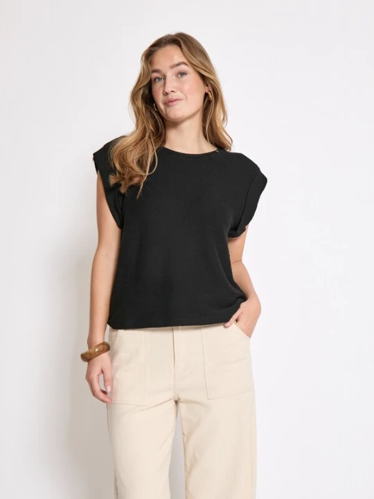 Foto van product Peppercorn Shirt 'Averly' zwart