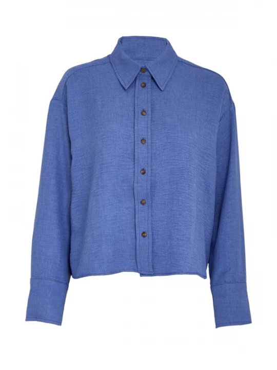 Foto van product Peppercorn Shirt 'Gaby' blauw