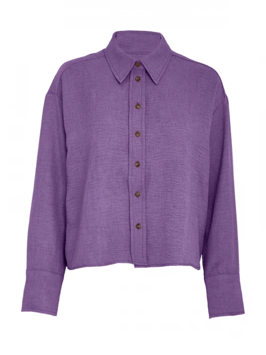 Foto van product Peppercorn Shirt 'Gaby' lila
