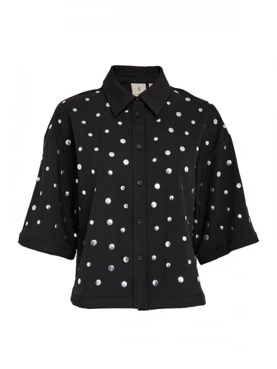 Foto van product Peppercorn Shirt 'Laila' zwart