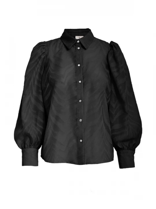 Foto van product Peppercorn Shirt 'Linda' zwart