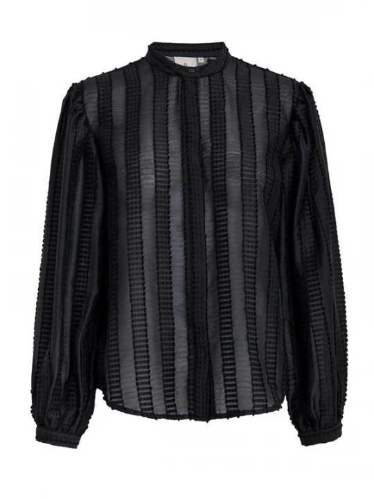 Foto van product Peppercorn Shirt 'Lorelei' zwart