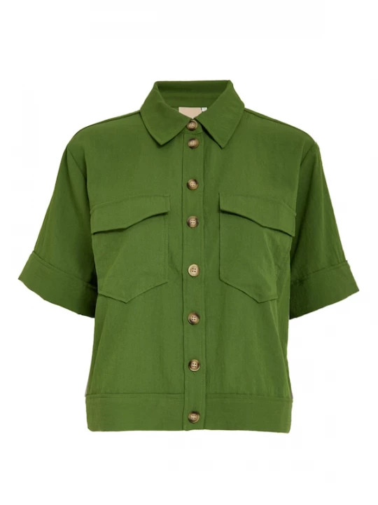 Foto van product Peppercorn Shirt 'Otine' groen