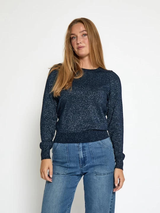 Foto van product Peppercorn Shirt 'Remi ' donkerblauw