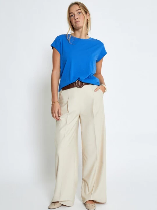 Foto van product Peppercorn Shirt 'Trishia' royal blue / koningsblauw