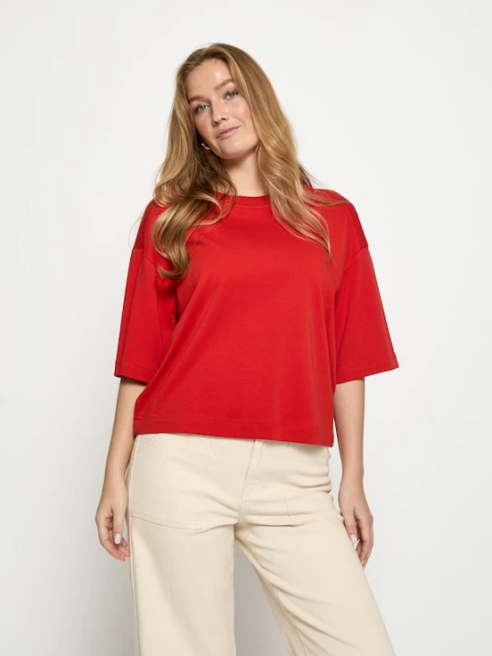Foto van product Peppercorn Top 'Fiola' rood