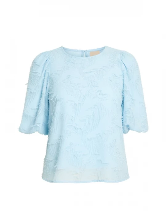 Foto van product Peppercorn Top 'Kylin Structure' blauw