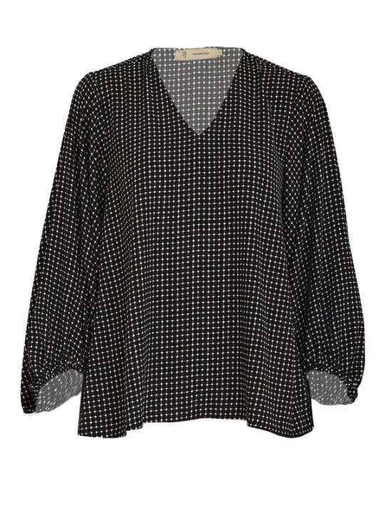 Foto van product Peppercorn Top 'Paris' zwart