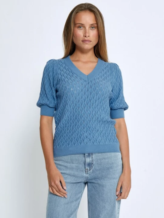 Foto van product Peppercorn Top 'Rosalia' blauw