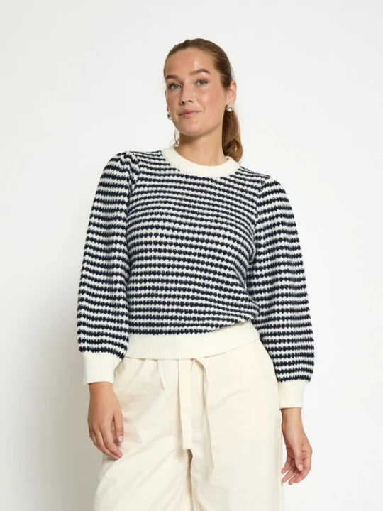Foto van product Peppercorn Trui 'Camilla' blauw