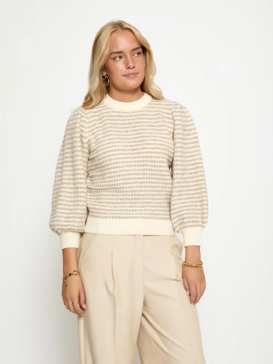 Foto van product Peppercorn Trui 'Camilla' sand