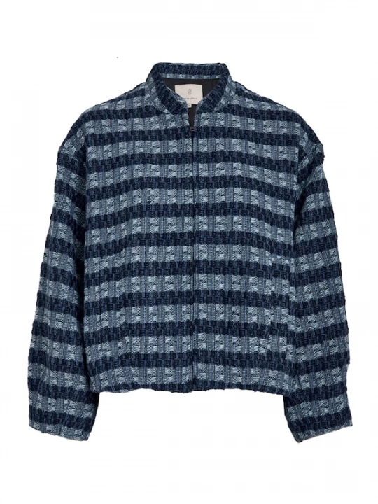 Foto van product Peppercorn Tussenjas 'Linse' blauw