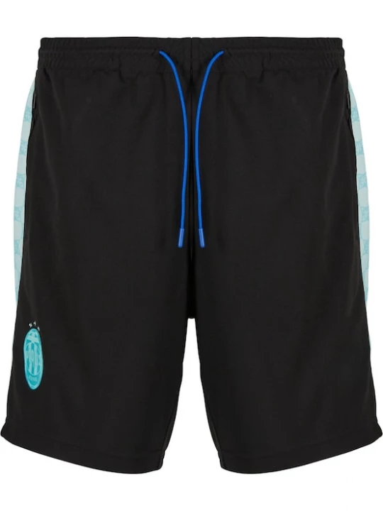 Foto van product Pequs Broek 'Football' cyaan blauw / lichtblauw / zwart