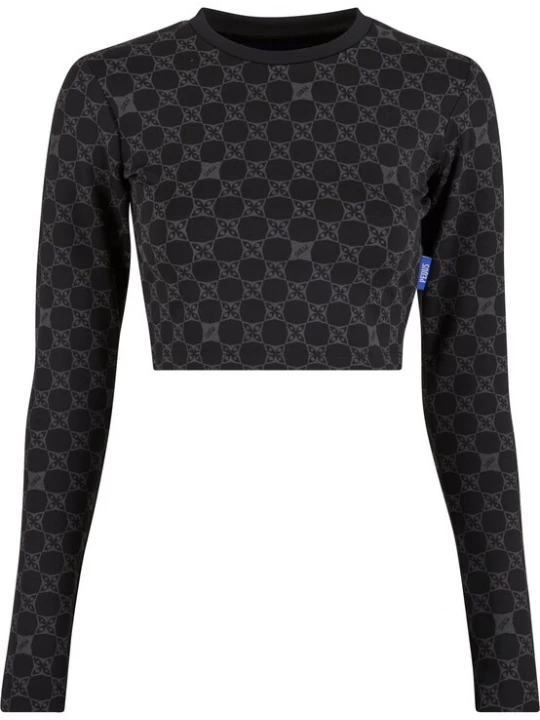 Foto van product Pequs Shirt 'Aether' grijs / zwart
