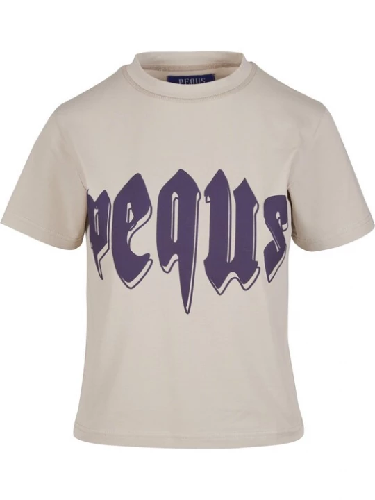 Foto van product Pequs Shirt beige / aubergine