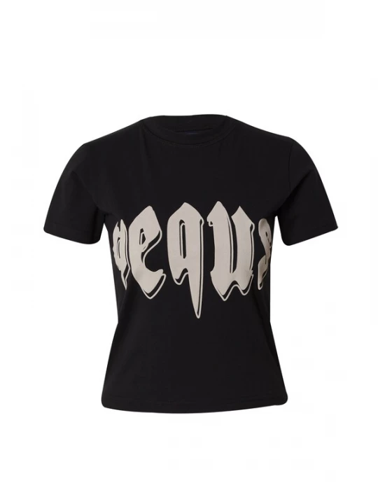 Foto van product Pequs Shirt ecru / zwart