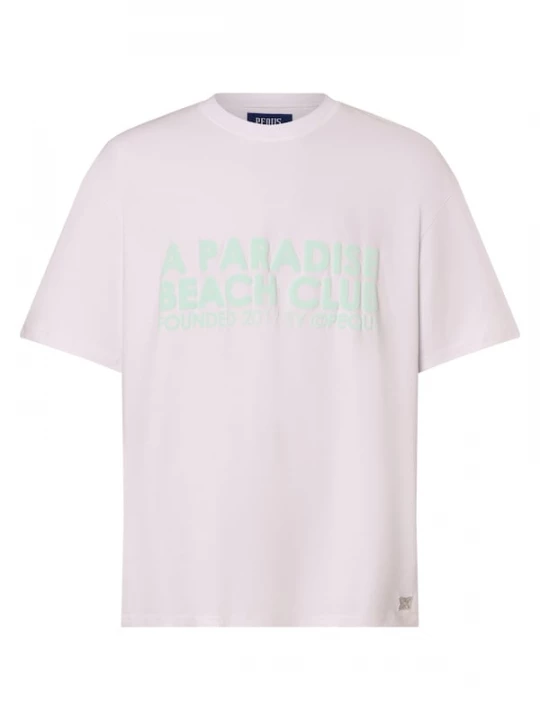Foto van product Pequs Shirt mintgroen / pastellila