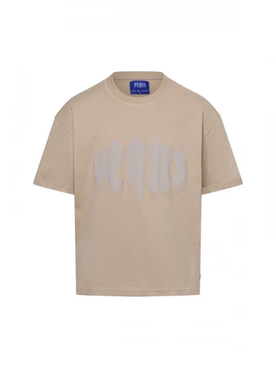 Foto van product Pequs Shirt 'Mythic' grijs / greige