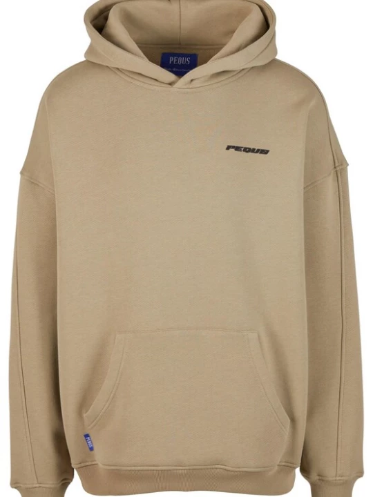 Foto van product Pequs Sweatshirt 'Plágia Chest' olijfgroen / zwart