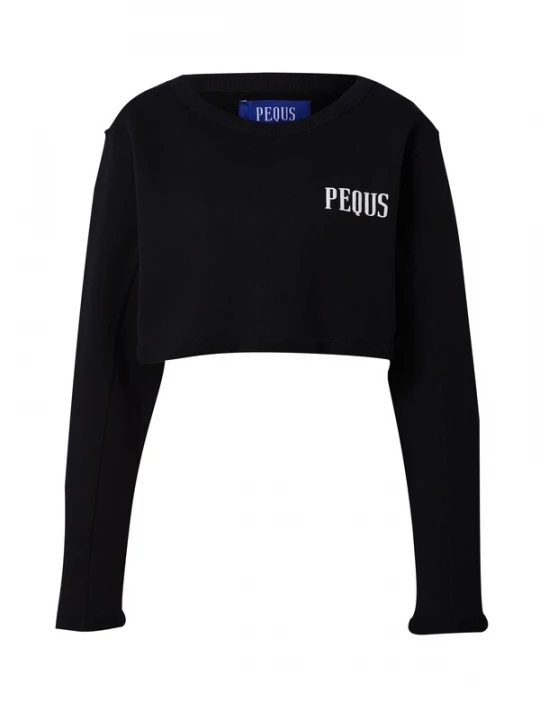 Foto van product Pequs Sweatshirt zwart / wit