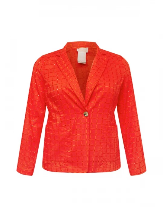 Foto van product Persona by Marina Rinaldi Blazers 'CARTA' rood