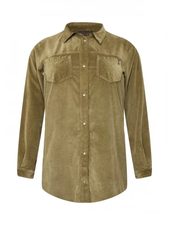 Foto van product Persona by Marina Rinaldi Blouse 'FAVORE' olijfgroen