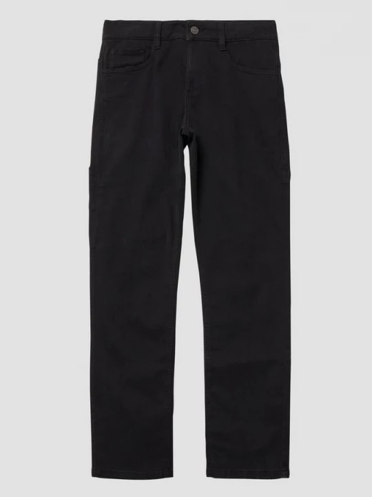 Foto van product Pete katoenen broek / Regular Fit / Mid Rise / Rechte pijp s.Oliver zwart