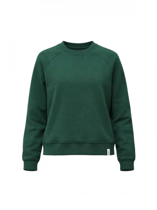 Foto van product Peter Jo Sweatshirt 'Women’s Organic Sweatshirt – Willow' donkergroen