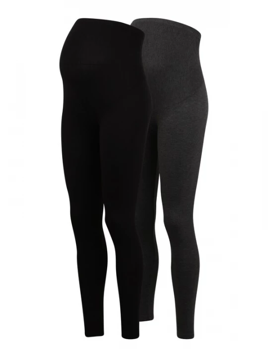 Foto van product petit amour Leggings 'Julia' donkergrijs / zwart