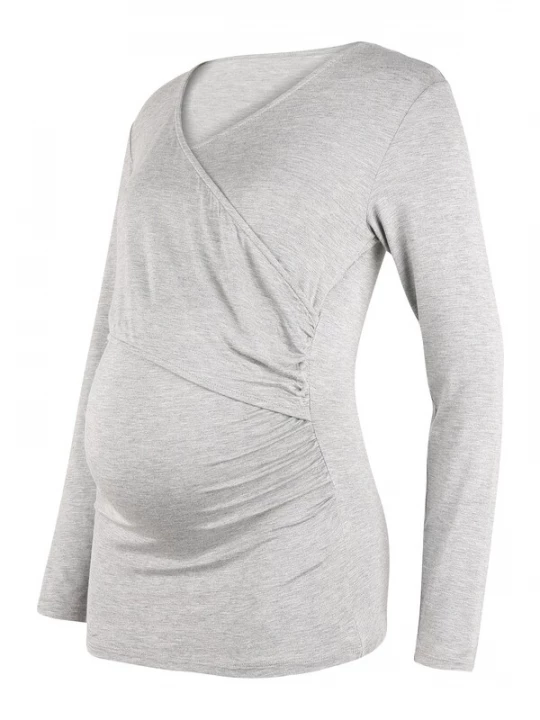 Foto van product petit amour Shirt 'Gil' grijs gemêleerd