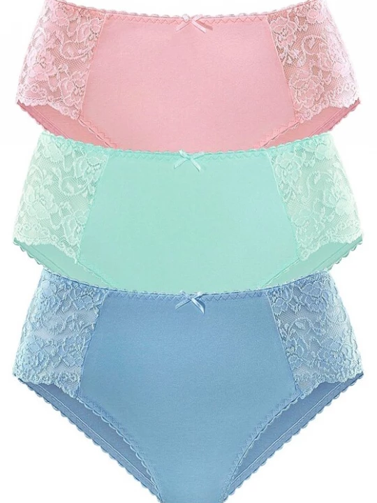 Foto van product PETITE FLEUR Broekje royal blue / koningsblauw / mintgroen / rosé