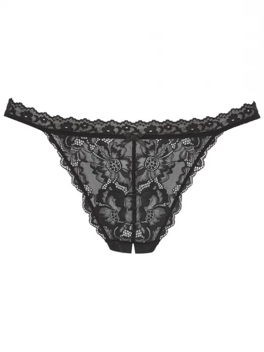 Foto van product PETITE FLEUR GOLD String zwart