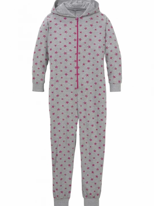 Foto van product Petite Fleur Kids Nachtkledij grijs gemêleerd / donkerroze
