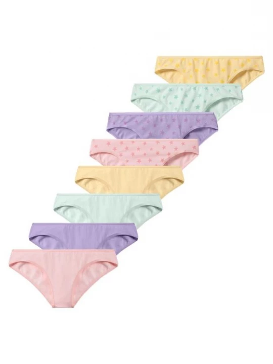 Foto van product PETITE FLEUR Onderbroek geel / mintgroen / lila / rosa