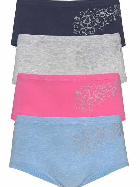 Foto van product PETITE FLEUR Onderbroek marine / smoky blue / grijs gemêleerd / pink