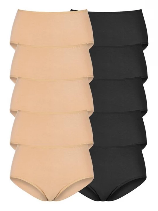 Foto van product PETITE FLEUR Slip beige / zwart