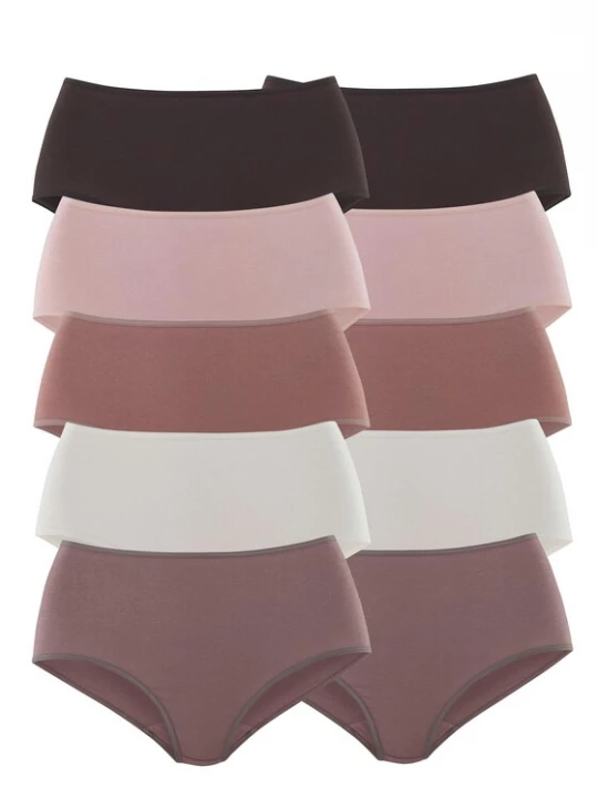 Foto van product PETITE FLEUR Slip grijs / mauve / donkerroze / zwart