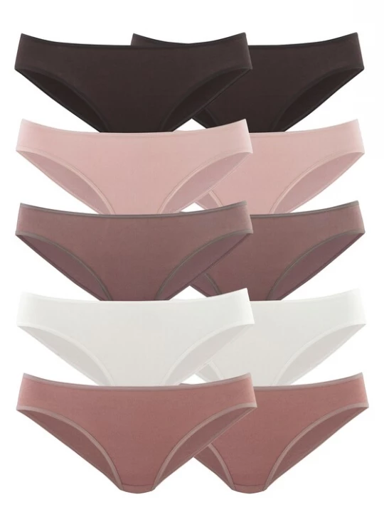 Foto van product PETITE FLEUR Slip lila / wit