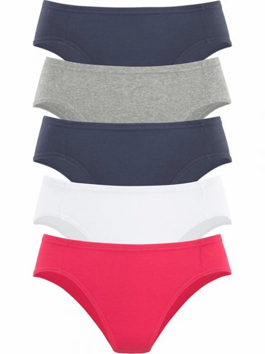 Foto van product PETITE FLEUR Slip marine / grijs / rood / wit