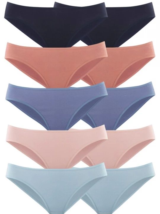 Foto van product PETITE FLEUR Slip marine / royal blue / koningsblauw / lichtblauw / zalm roze / oudroze