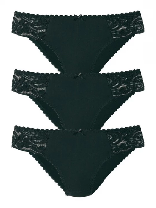 Foto van product PETITE FLEUR Slip zwart