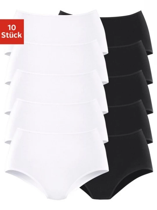 Foto van product PETITE FLEUR Slip zwart / wit