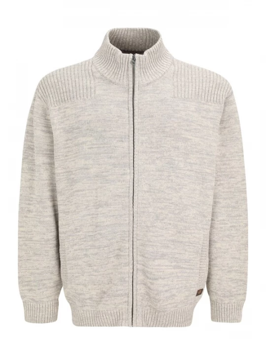Foto van product Petrol Industries Gebreid vest beige gemêleerd